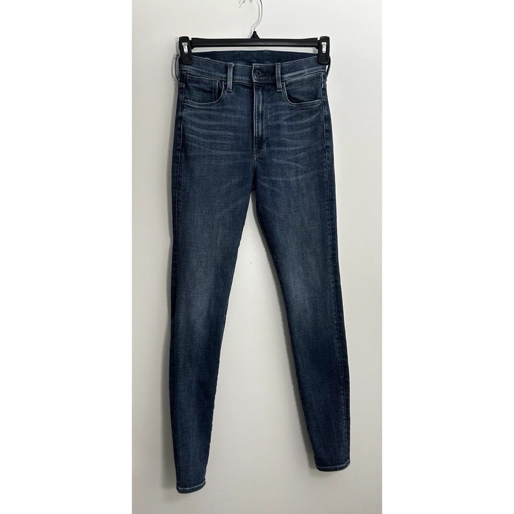 G-STAR RAW Kafey Ultra High Skinny Jeans Women's 26/32 Dark Wash Stretch Denim - Picture 4 of 16